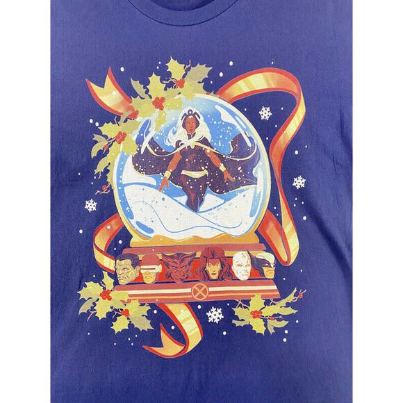 Marvel Super Hero T-Shirt Men's Size XL Blue Short Sleeve Port and Company - Picture 2 of 8